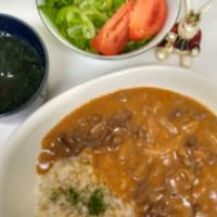 '23．10/3
今夜はビーフストロガノフ😋
